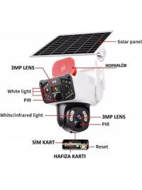 O-KAM-3916 4G 6MP DUAL LENS SOLAR PTZ KAMERA OKAM